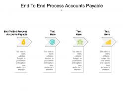End to end process accounts payable ppt powerpoint presentation styles files cpb