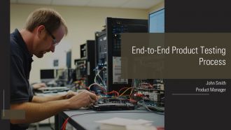End To End Product Testing Process PPT Template AT