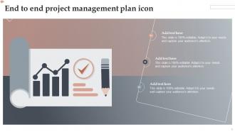 End To End Project Management Plan Icon