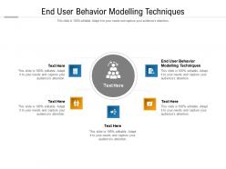End user behavior modelling techniques ppt powerpoint presentation file slide portrait cpb