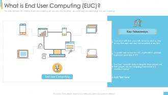 End user computing it what is end user computing euc ppt powerpoint aids