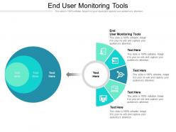 End user monitoring tools ppt powerpoint presentation outline slide portrait cpb