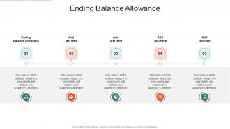 Ending Balance Allowance In Powerpoint And Google Slides Cpb