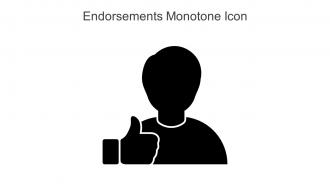 Endorsements Monotone Icon In Powerpoint Pptx Png And Editable Eps Format