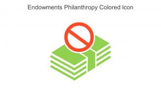 Endowments Philanthropy Colored Icon In Powerpoint Pptx Png And Editable Eps Format