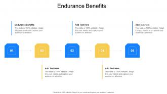 Endurance Benefits In Powerpoint And Google Slides Cpb
