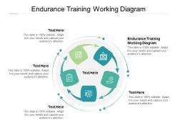 Endurance training working diagram ppt powerpoint presentation icon graphics design cpb
