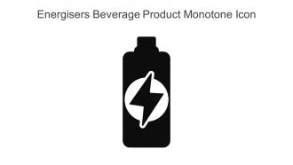 Energisers Beverage Product Monotone Icon In Powerpoint Pptx Png And Editable Eps Format