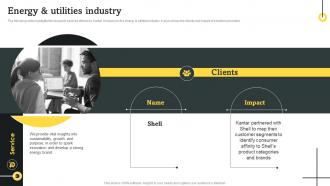 Energy And Utilities Industry Consulting Company Profile Ppt File Design Inspiration CP SS V