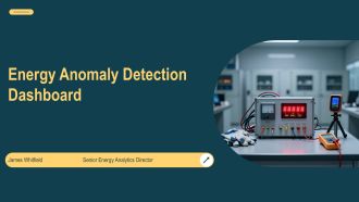 Energy Anomaly Detection Dashboard PPT Presentation VA