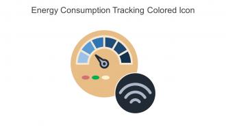 Energy Consumption Tracking Colored Icon In Powerpoint Pptx Png And Editable Eps Format