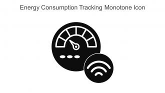 Energy Consumption Tracking Monotone Icon In Powerpoint Pptx Png And Editable Eps Format