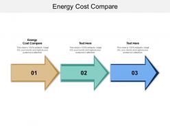 Energy cost compare ppt powerpoint presentation show vector cpb