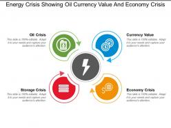 Energy crisis showing oil currency value and economy crisis