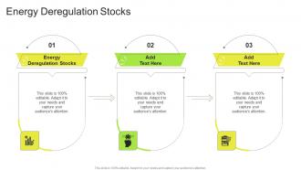 Energy Deregulation Stocks In Powerpoint And Google Slides Cpb