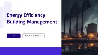 Energy Efficiency Building Management PPT Designs AT