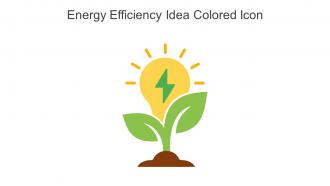 Energy Efficiency Idea Colored Icon In Powerpoint Pptx Png And Editable Eps Format