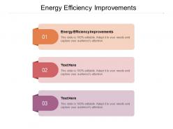Energy efficiency improvements ppt powerpoint presentation infographic template graphics cpb