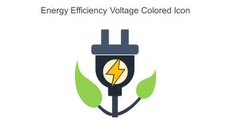 Energy Efficiency Voltage Colored Icon In Powerpoint Pptx Png And Editable Eps Format