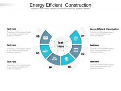Energy efficient construction ppt powerpoint presentation slides gallery cpb