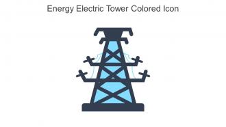 Energy Electric Tower Colored Icon In Powerpoint Pptx Png And Editable Eps Format