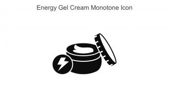 Energy Gel Cream Monotone Icon In Powerpoint Pptx Png And Editable Eps Format
