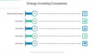Energy Investing Companies In Powerpoint And Google Slides Cpb