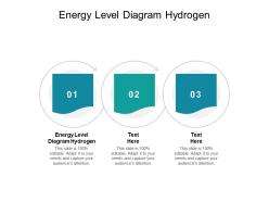 Energy level diagram hydrogen ppt powerpoint presentation inspiration icon cpb