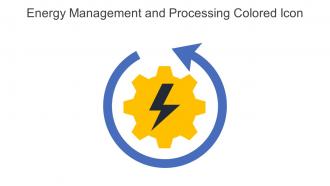 Energy Management And Processing Colored Icon In Powerpoint Pptx Png And Editable Eps Format