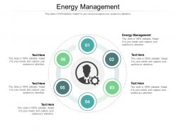 Energy management ppt powerpoint presentation infographics objects cpb