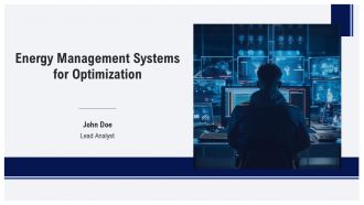 Energy Management Systems For Optimization PPT Outline AT