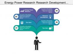 Energy power research research development regulatory environment benchmarking studies