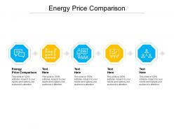 Energy price comparison ppt powerpoint presentation layouts styles cpb