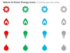 Energy process flow bulb oil production ppt icons graphics