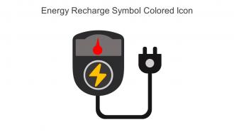 Energy Recharge Symbol Colored Icon In Powerpoint Pptx Png And Editable Eps Format