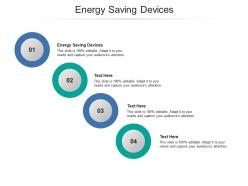 Energy saving devices ppt powerpoint presentation model deck cpb