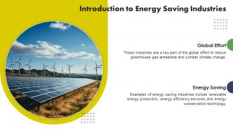 Energy Saving Industries Powerpoint Presentation And Google Slides ICP Good Customizable