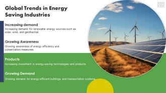 Energy Saving Industries Powerpoint Presentation And Google Slides ICP Downloadable Customizable