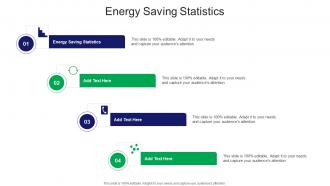 Energy Saving Statistics In Powerpoint And Google Slides Cpb