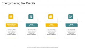 Energy Saving Tax Credits In Powerpoint And Google Slides Cpb