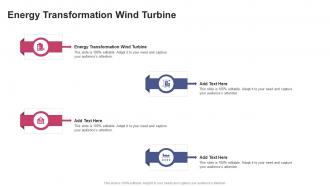 Energy Transformation Wind Turbine In Powerpoint And Google Slides Cpb