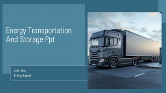 Energy Transportation And Storage PPT Sample ACP