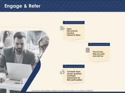 Engage and refer interest ppt powerpoint presentation visual aids infographics