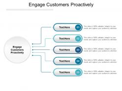 Engage customers proactively ppt powerpoint presentation pictures graphics cpb