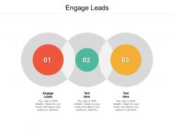 Engage leads ppt powerpoint presentation icon slide cpb