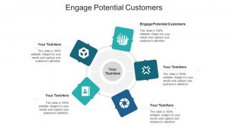 Engage potential customers ppt powerpoint presentation show images cpb