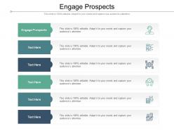 Engage prospects ppt powerpoint presentation summary graphics tutorials cpb
