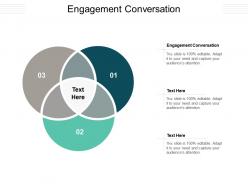 Engagement conversation ppt powerpoint presentation styles format cpb