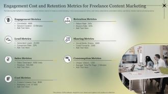 Engagement Cost And Retention Metrics For Freelance Content Marketing