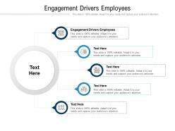Engagement drivers employees ppt powerpoint presentation professional graphics cpb
